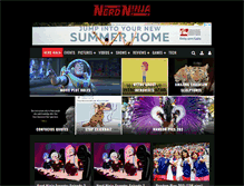 Tablet Screenshot of nerdninja.com